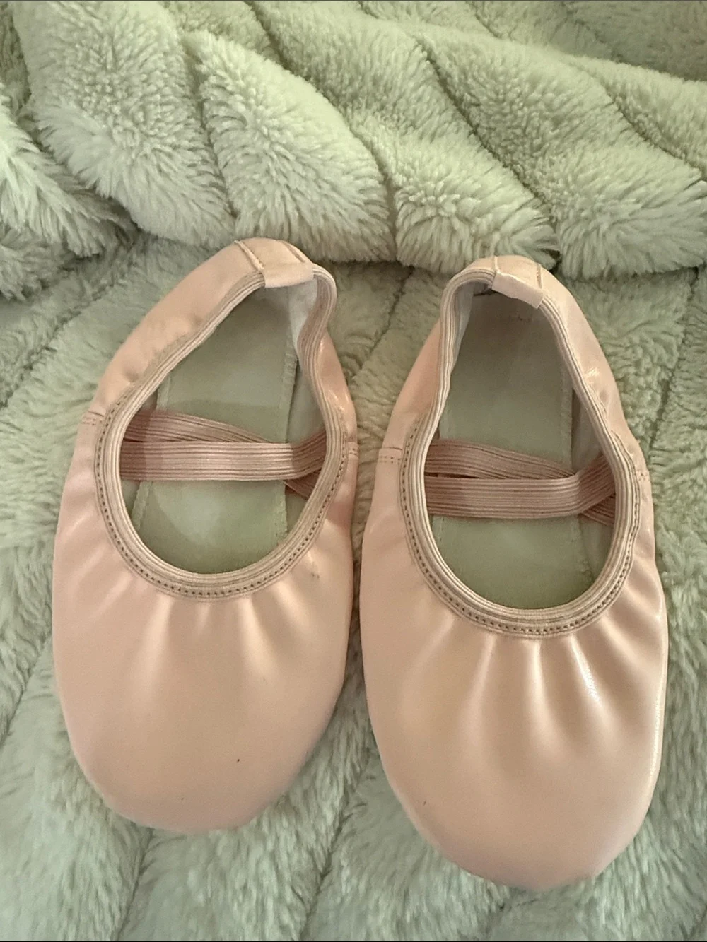 Pink Ballet Slippers Kids Costume Shoes